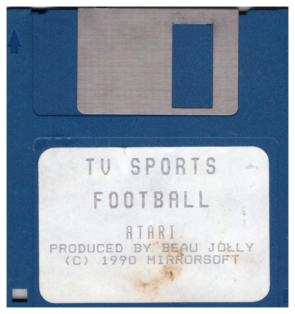 TV Sports Football Atari ST game