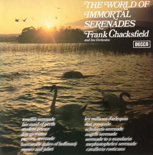 The World Of Immortal Serenades by Frank Chacksfield And His Orchestra from Decca (SPA 298)