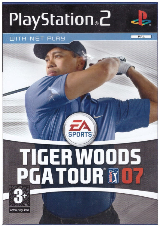 Tiger Woods PGA Tour 07 PAL for Sony Playstation 2/PS2 from EA Sports (SLES 54253)