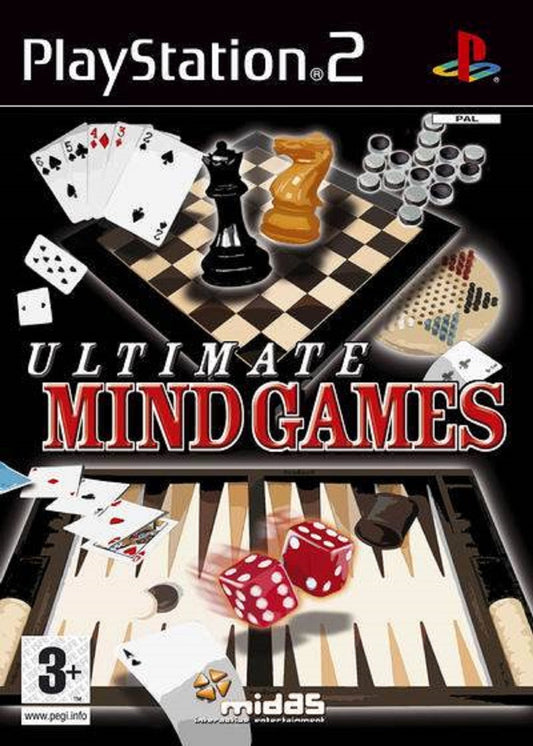 Ultimate Mind Games PlayStation 2, PS2 strategy games, Midas Interactive Ultimate Mind Games