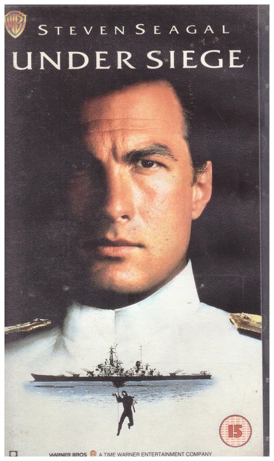 Under Siege VHS film from Warner Home Video 