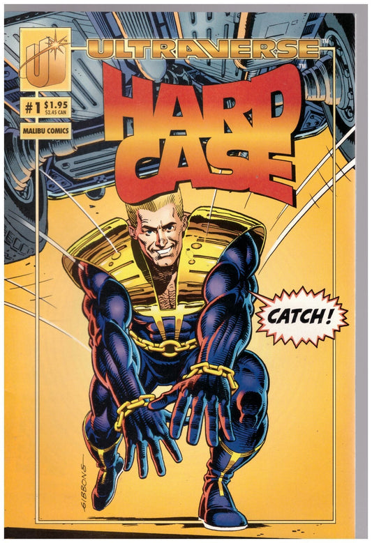 Hard Case Vol. 1 No. 1, Malibu Comics 1993, Hard Case comic book, Ultraverse first issue