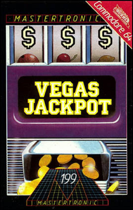 Vegas Jackpot for Commodore 64 from Mastertronic