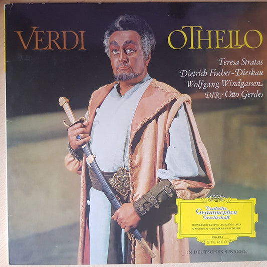 Verdi Othello Deutsche Grammophon Gesellschaft 136 434 vintage opera vinyl