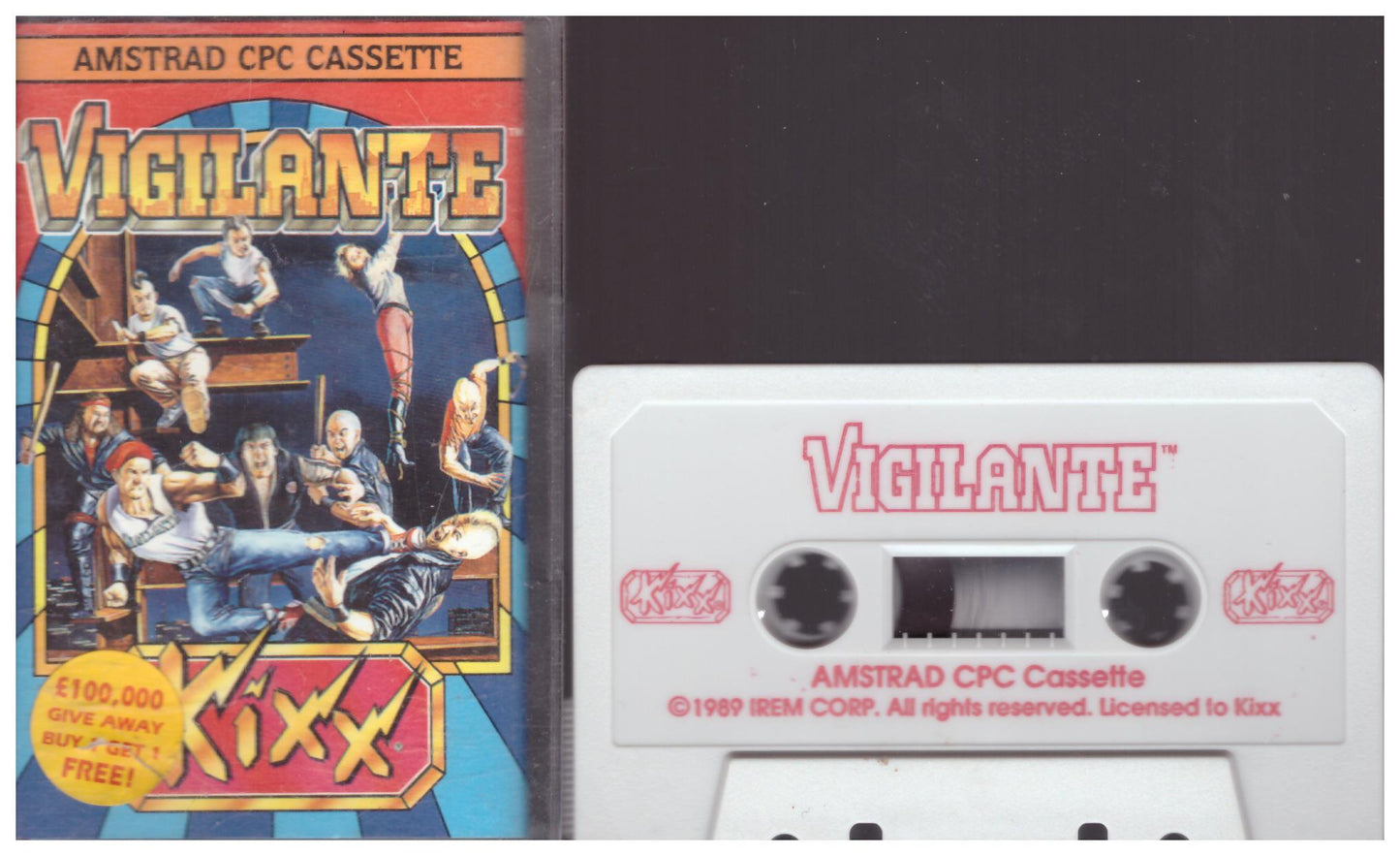 Vigilante for Amstrad CPC from Kixx