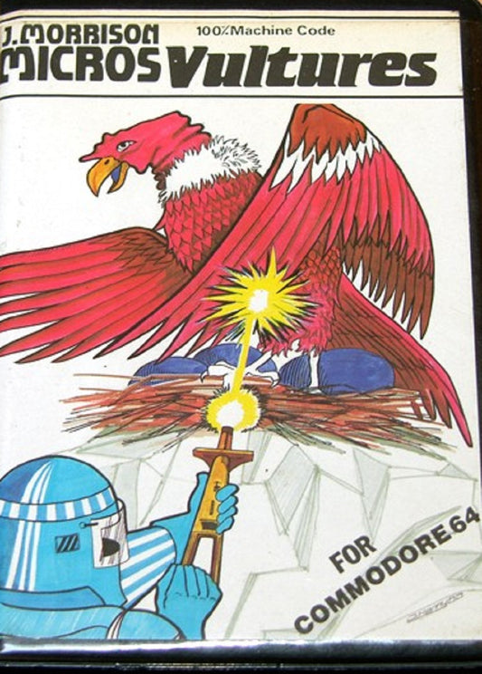 Vultures for Commodore 64 from J. Morrison Micros