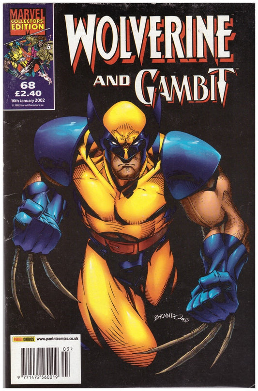 Wolverine And Gambit 68 Marvel/Panini Comics UK – X-Men comic book
