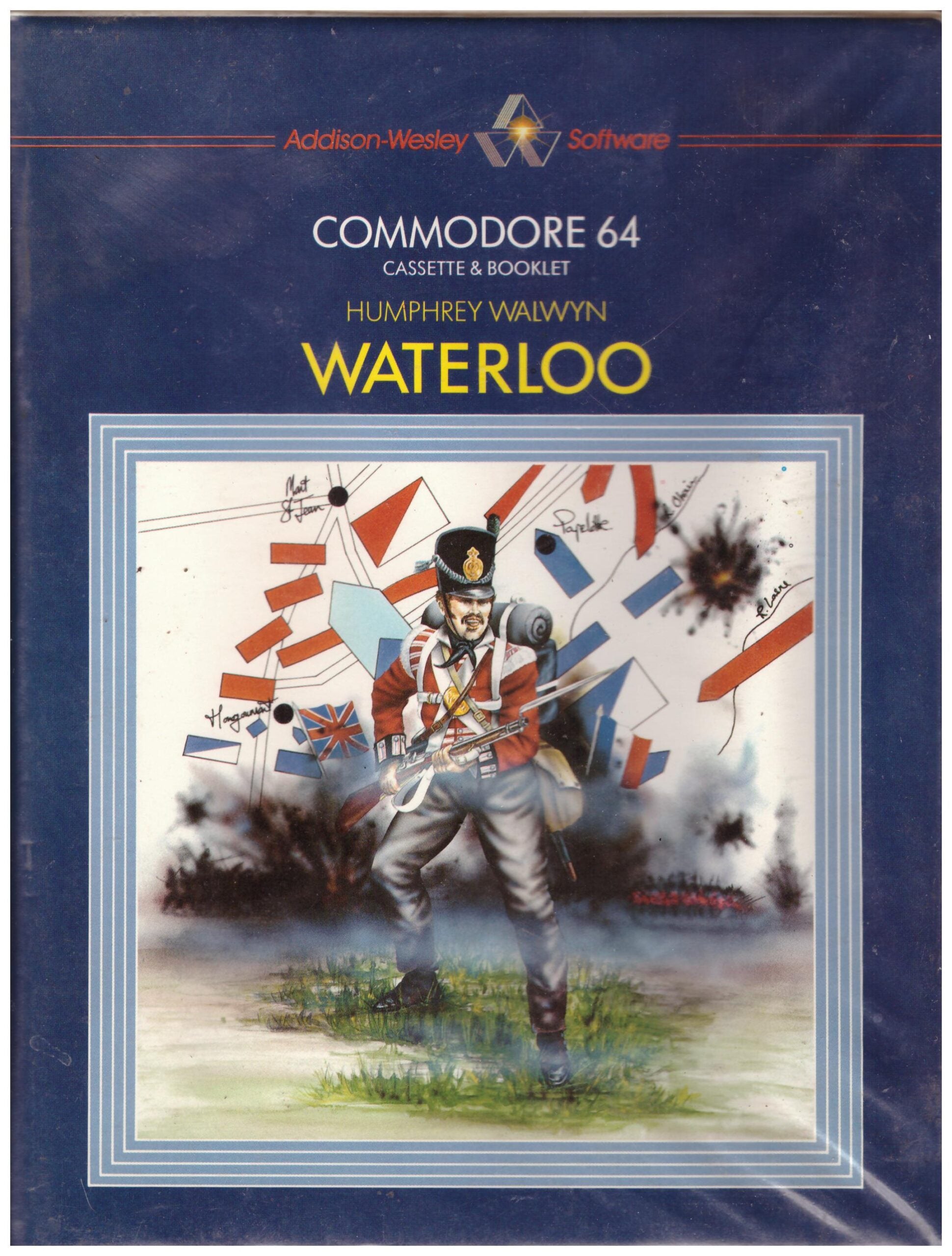 Waterloo for Commodore 64 from Addison-Wesley Software (18085)