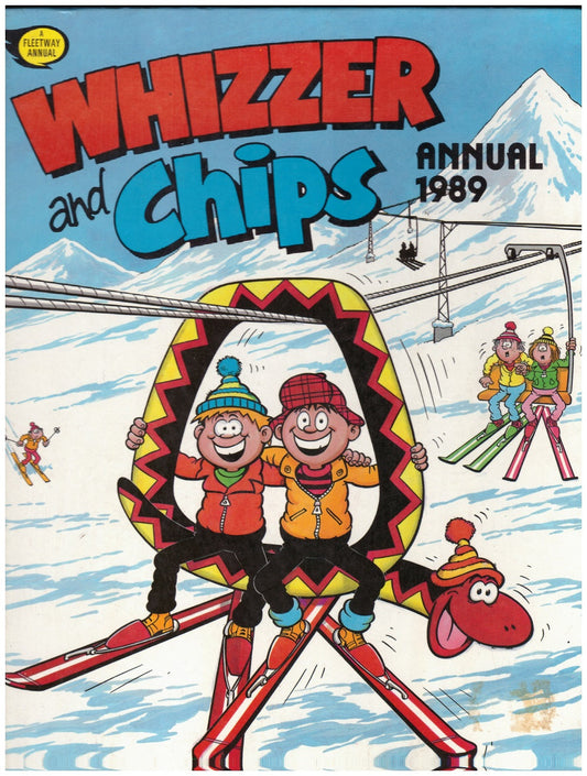 Whizzer And Chips Annual 1989 from Fleetway Publications (ISBN 1-85386-010-7)