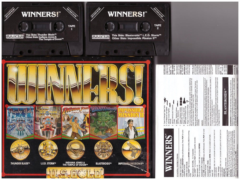 Winners ZX Spectrum game compilation