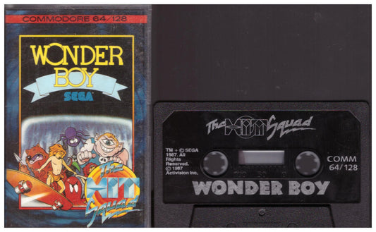 Wonder Boy for Commodore 64 from The Hit Squad