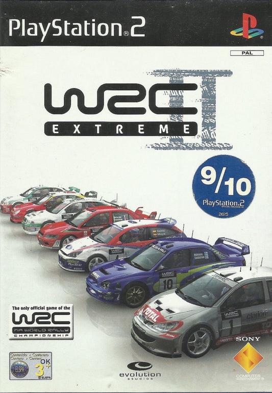 WRC II Extreme PS2 game