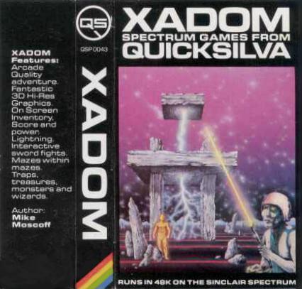 Xadom ZX Spectrum game