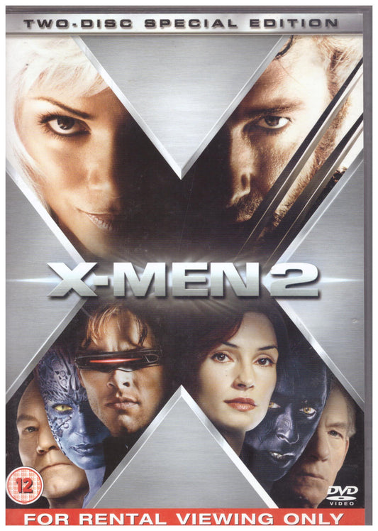 X-Men 2 DVD from 20th Century Fox Home Entertainment (FR-SGB 24224CRDVD)