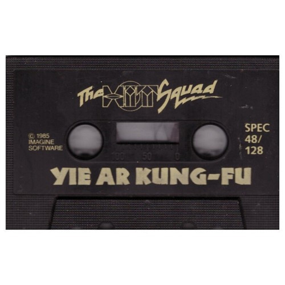 Retro fighting game Yie Ar Kung-Fu for ZX Spectrum