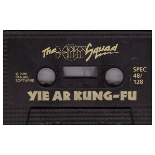 Retro fighting game Yie Ar Kung-Fu for ZX Spectrum
