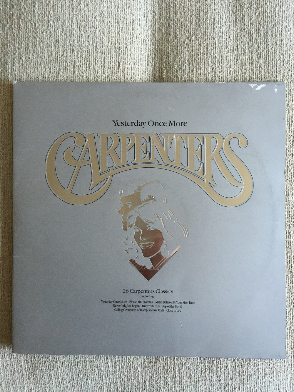 Yesterday Once More by the Carpenters from A&M Records (SING 1)
