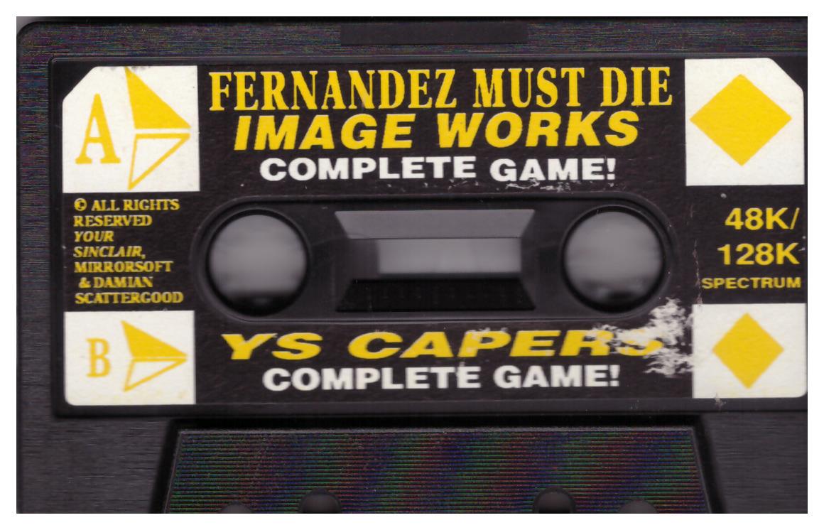 Your Sinclair Issue 55 Smash Tape 32 ZX Spectrum retro magazine covertape
