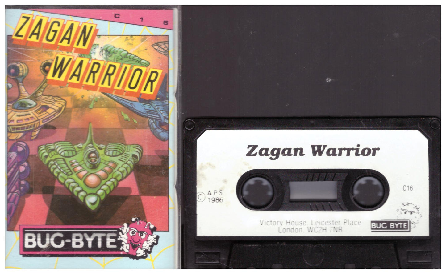 Zagan Warrior Commodore 16 game