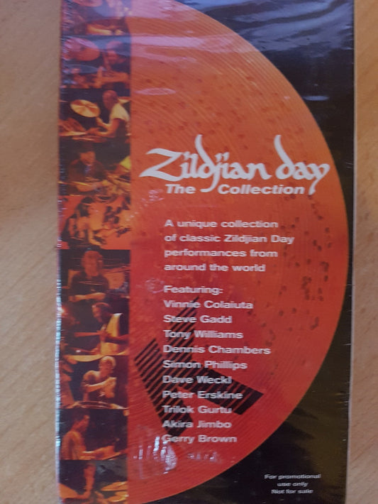 Vintage Zildjian Day: The Collection VHS Tape featuring Professional Drummers and Cymbal Demonstrations from Avedis Zildjian Company