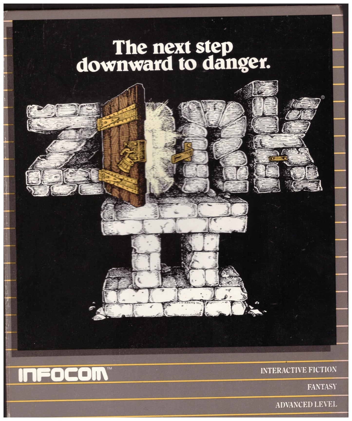 Zork II The Wizard of Frobozz Infocom text adventure game for Commodore Amiga complete package