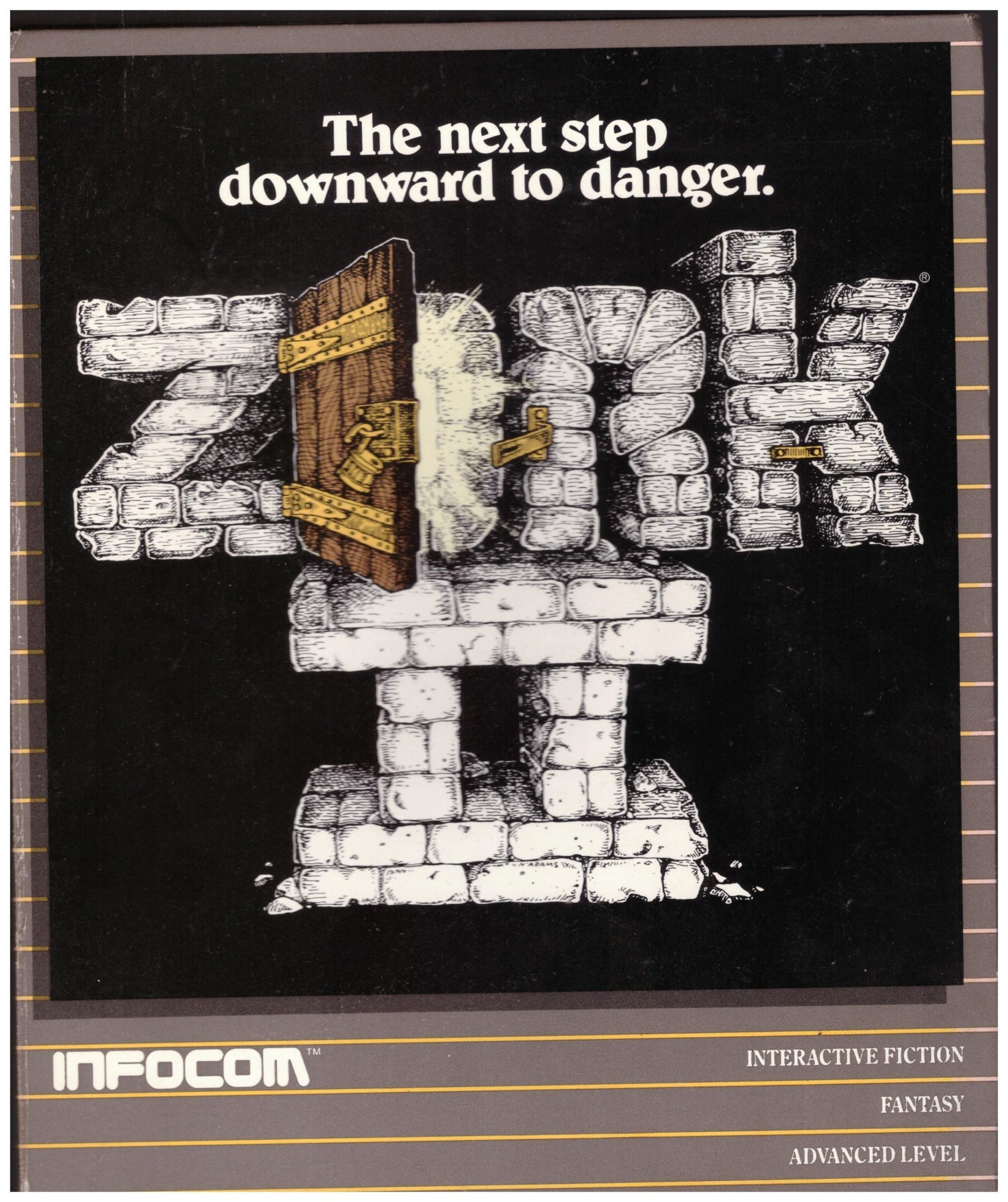Zork II The Wizard of Frobozz Infocom text adventure game for Commodore Amiga complete package