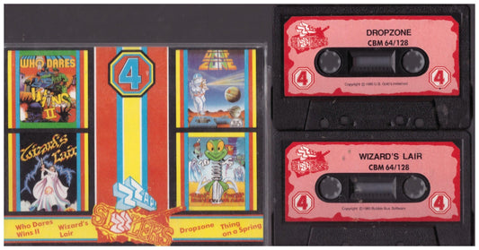 Zzap Sizzlers compilation by Gremlin Graphics for Commodore 64 featuring award-winning C64 games